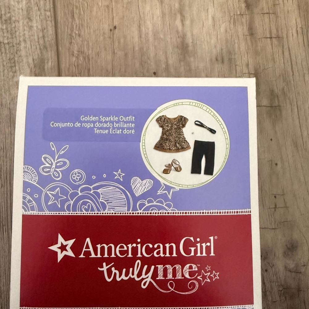 American Girl Golden Sparkle Outfit - Picture 2 of 2